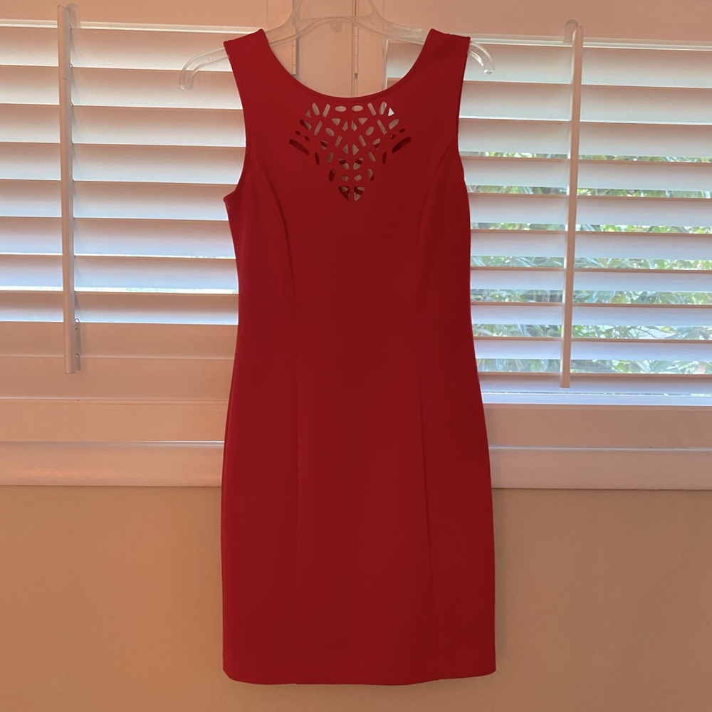 Red Statement Dress